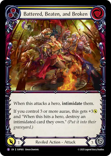 Flesh and Blood 最も脆い所　RF 3枚セットです。 TCG専門店 蓮屋 MtG & FaB & GA / Flesh and Blood BOX