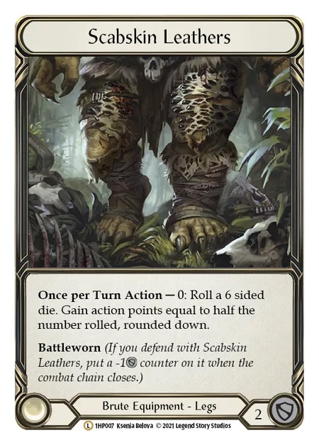 通販限定特価】【EN】[Brute] Scabskin Leathers 「L」〔1HP007