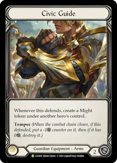 【EN】《Rainbow Foil》[Guardian] Civic Guide 「P」〔LGS209〕