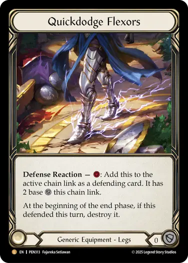 【予約商品】【EN】[Generic] Quickdodge Flexors/屈性回避 (装備品)「L」〔PEN313〕