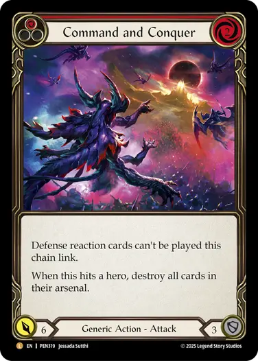 予約商品】【EN】[Generic] Command and Conquer/征服の命令 (赤)「L