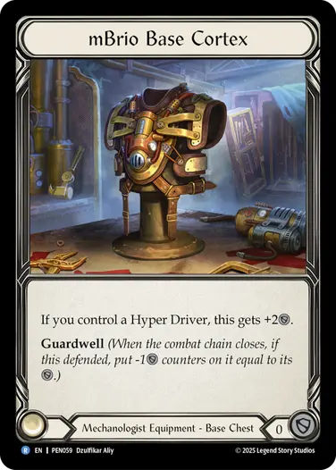 【予約商品】【EN】《Cold Foil》[Mechanologist] mBrio Base Cortex/mBrio・ベースジャケット (装備品)「R」〔PEN059〕