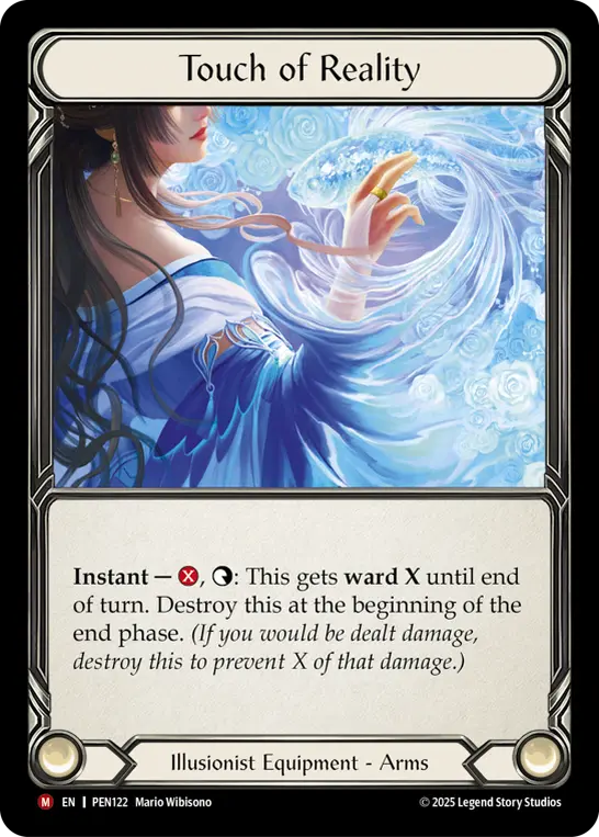 【予約商品】【EN】《Cold Foil》[Illusionist] Touch of Reality/現実一触 (装備品)「M」〔PEN122〕