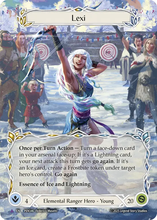 EN】《Cold Foil》[Elemental Ranger] Lexi/レクシー (ヒーロー