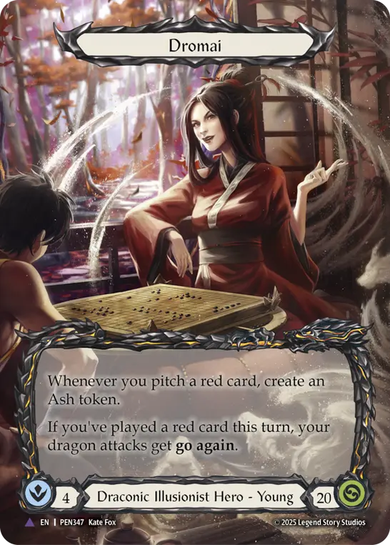 【予約商品】【EN】《Cold Foil》[Draconic Illusionist] Dromai/ドロマイ (ヒーロー)「Marvel」〔PEN347〕