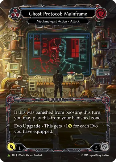 EN】《Cold Foil》[Mechanologist] Ghost Protocol: Mainframe