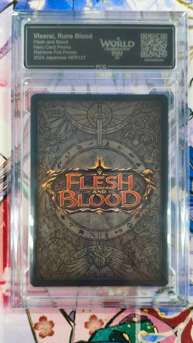 Flesh and Blood ルーンの血流、ヴィセライ　fab PCG9】【JP】《Rainbow Foil》[ルーン剣士] ルーンの血流、ヴィセライ
