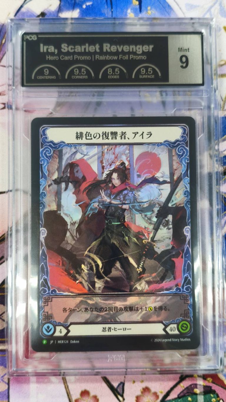 FAB 緋色の復讐者、アイラ Ira, Scarlet Revenger PCG9】【JP】《Rainbow Foil》[忍者] 緋色の復讐者、アイラ/Ira