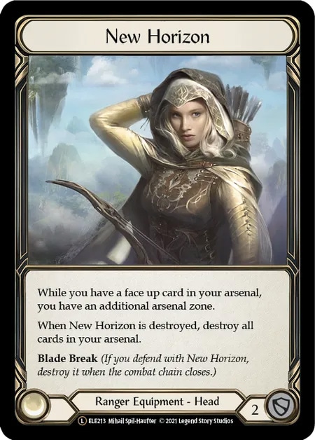 【通販限定特価】【EN】《Rainbow Foil》[Ranger] New Horizon 「L」〔ELE-UL213〕