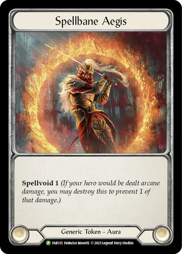 EN】《Cold Foil》[Generic] Spellbane Aegis 「P」〔FAB155