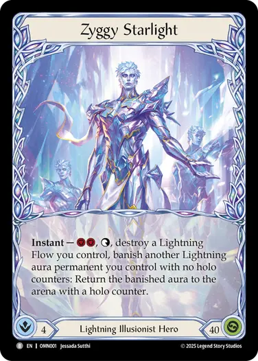 FAB ジギー・スターライト/Zyggy Starlight OMN MCF日 EN】[Lightning Illusionist] Zyggy Starlight/ジギー・スターライト