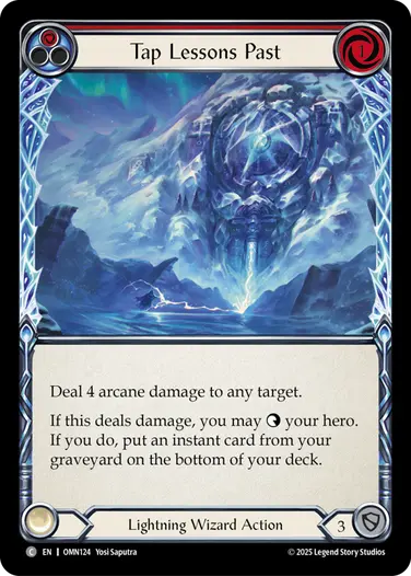 予約商品】【EN】《Rainbow Foil》[Lightning Wizard] Tap Lessons
