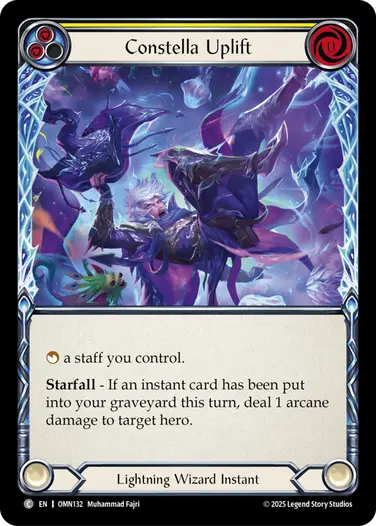 予約商品】【EN】《Rainbow Foil》[Lightning Wizard] Constella