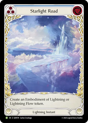 【EN】[Lightning] Starlight Road/星光の道 (青)「P」〔GEM174〕