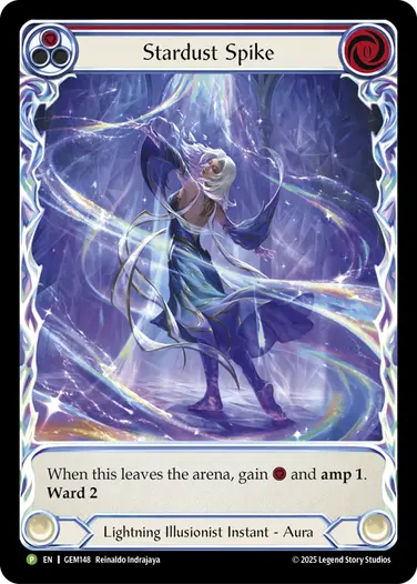 EN】《Cold Foil》[Lightning Illusionist] Stardust Spike/星屑穿ち