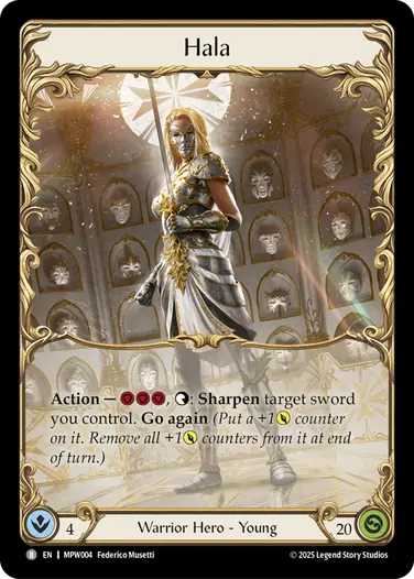 【EN】[Warrior] Hala/ハーラ (ヒーロー)「B」〔MPW004〕