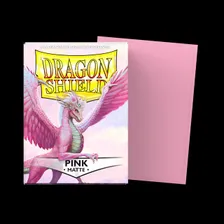 ドラゴンシールド マットピンク 100枚入り