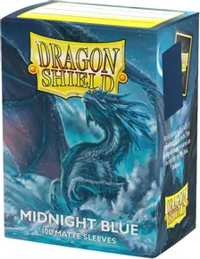ドラゴンシールド マットMidnight Blue 100枚入り