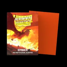 ドラゴンシールド デュアルマットEmber 100枚入り