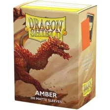 ドラゴンシールド マットAmber 100枚入り