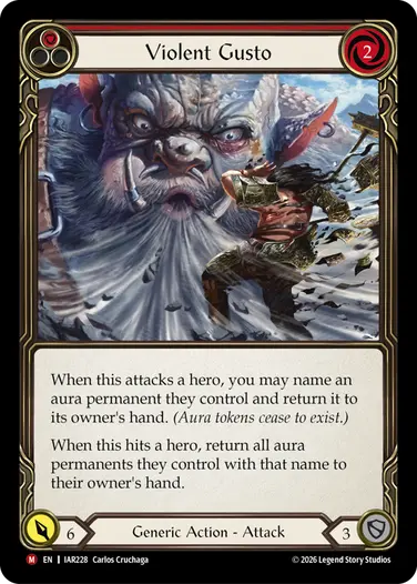 JP】《Cold Foil》[野人] 恐王の籠手/Gauntlets of Tyrannical Rex