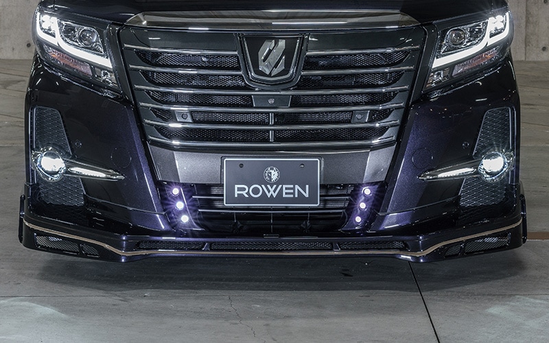 フロントスポイラー with LED SPOT LAMP　*FRP