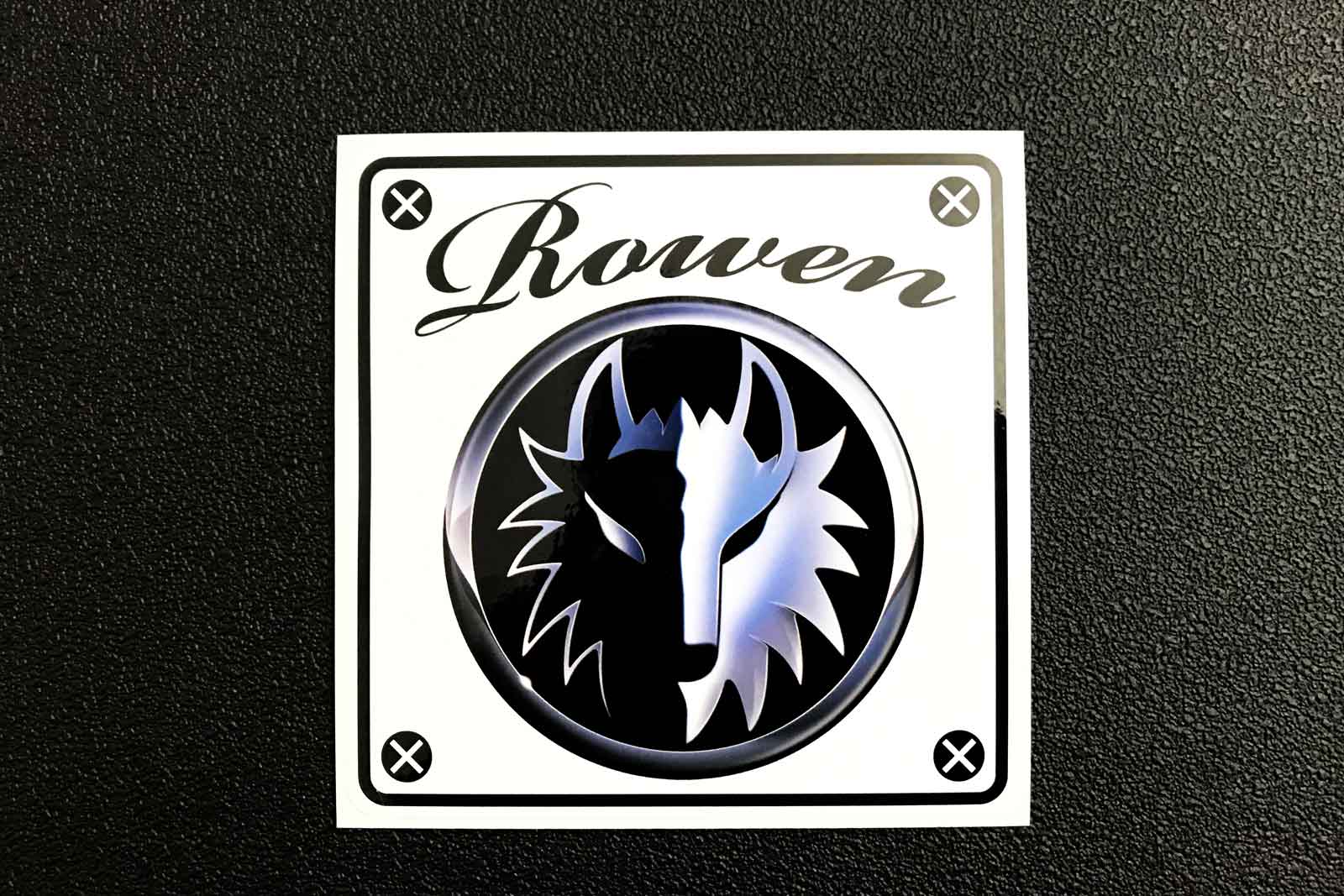 ウルフマーク（正面） 2WAYステッカー