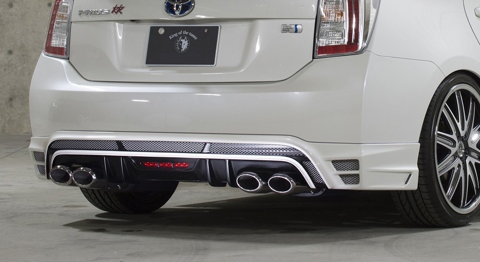 リアアンダースポイラー Ver.2	30PRIUS前期/後期　*FRP