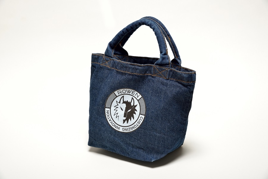 ウォッシュドデニムトートバック