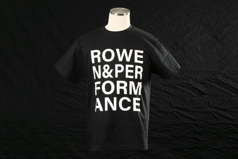 ROWEN&PERFORMANCE Ｔシャツ　（ブラック×ホワイト）