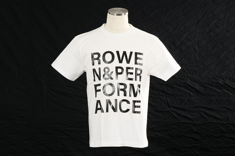 ROWEN&PERFORMANCE Ｔシャツ　（ホワイト×ブラック）