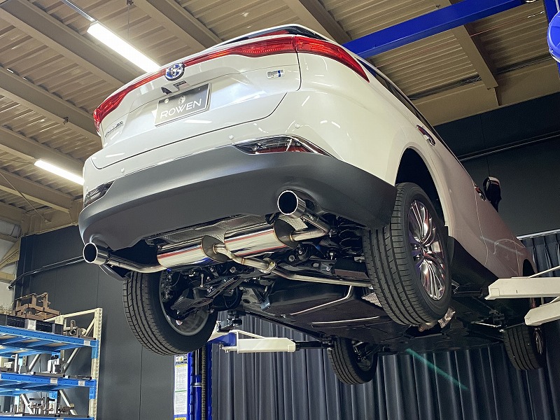 PREMIUM01S *2.5Lハイブリッド *2WD/4WD *左右2本出し *ステンレス／チタンテール *80 HARRIER