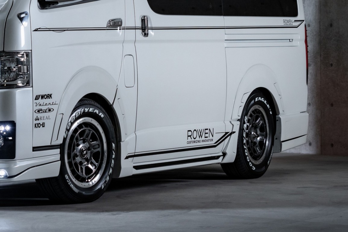 オーバーフェンダーセット 200HIACE 4~7型 *FRP