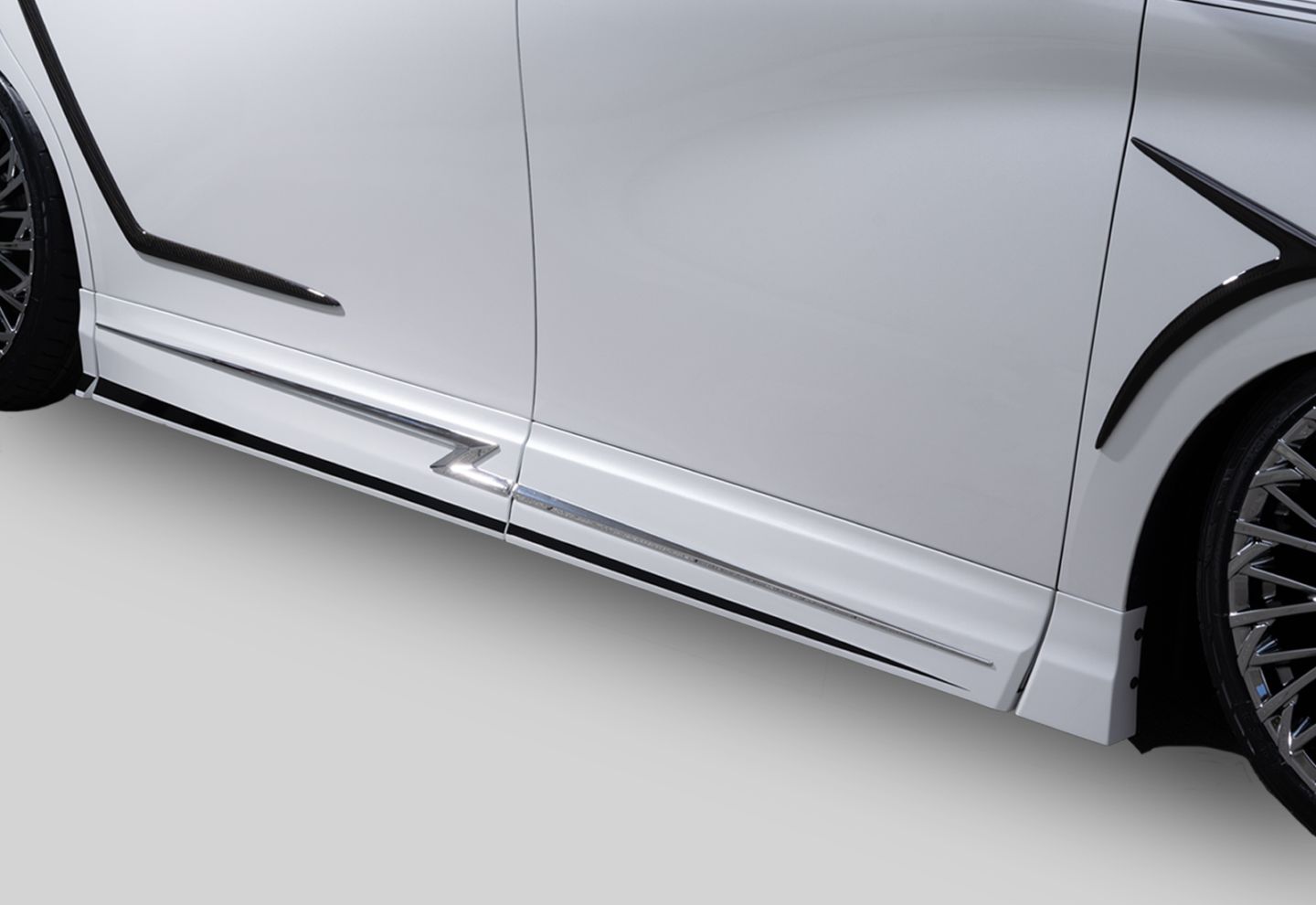 サイドパネル 8pcs*メッキパーツ付属 40ALPHARD *PP