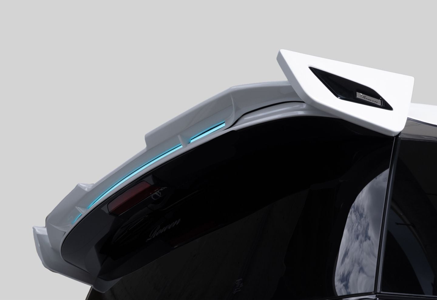 リアウイング *LEDライナー付 40ALPHARD *Dry FRP 