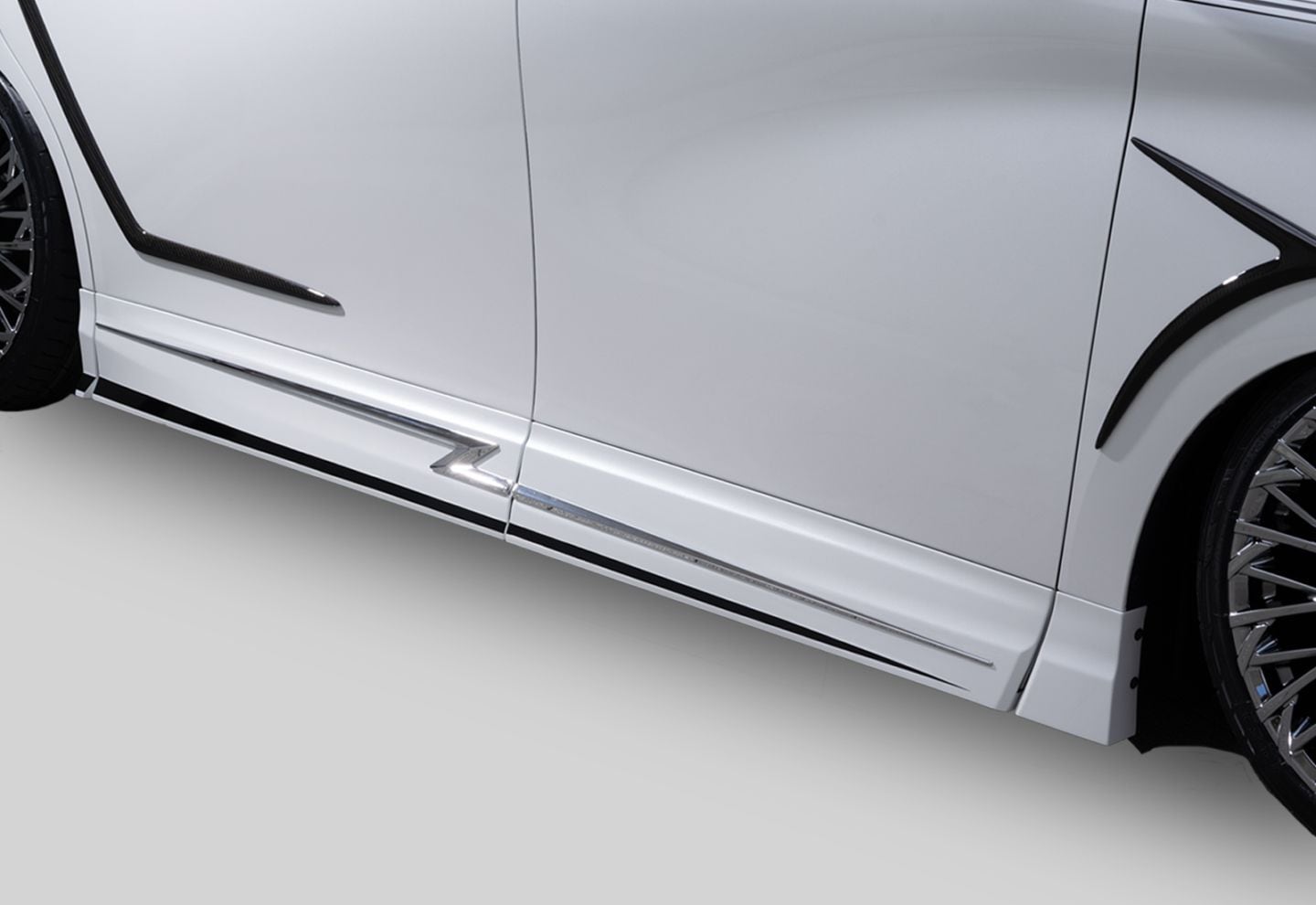 サイドパネル 8pcs*メッキパーツ付属 40VELLFIRE *PP