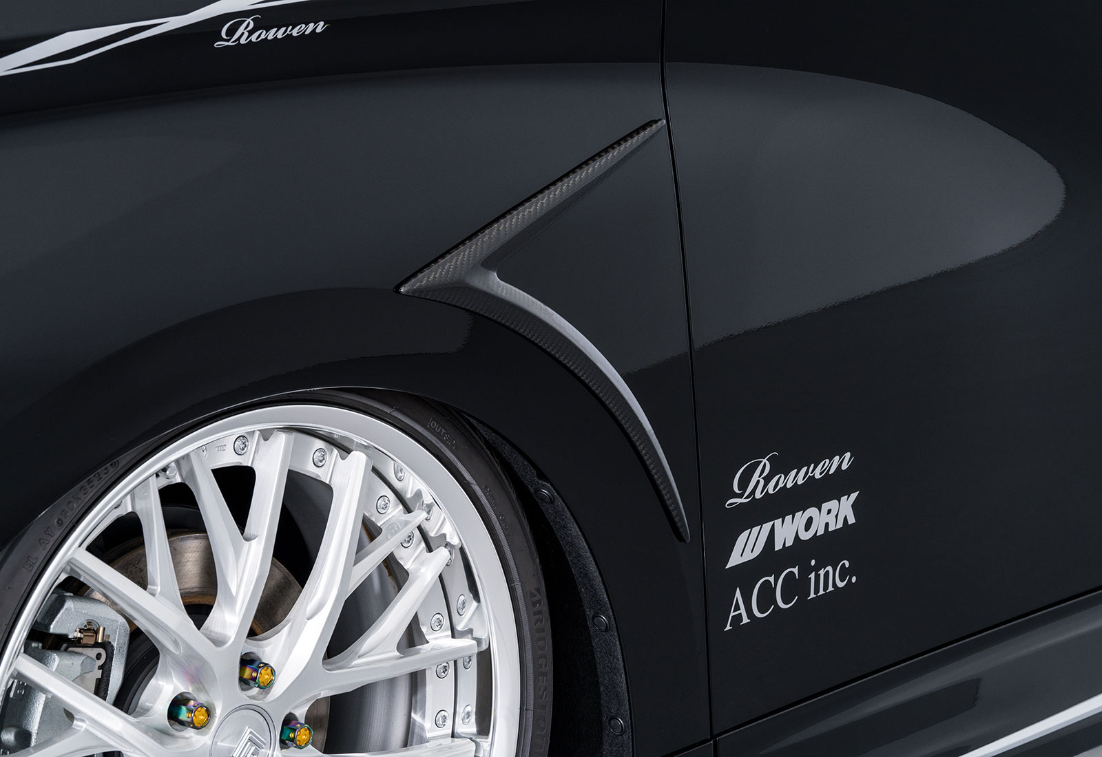 フロントフェンダーエクステンション 40ALPHARD *Carbon*CFRP