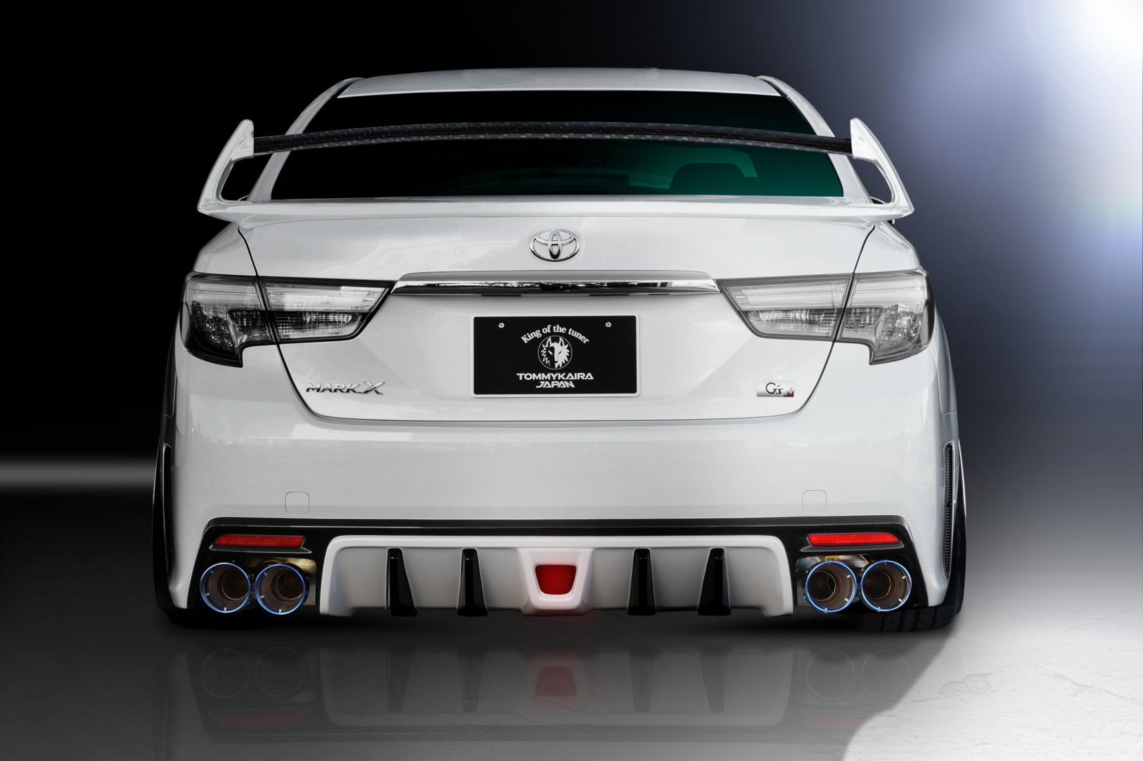 リアディフューザー ステーなし　130 MARK X GR SPORT G's*Carbon