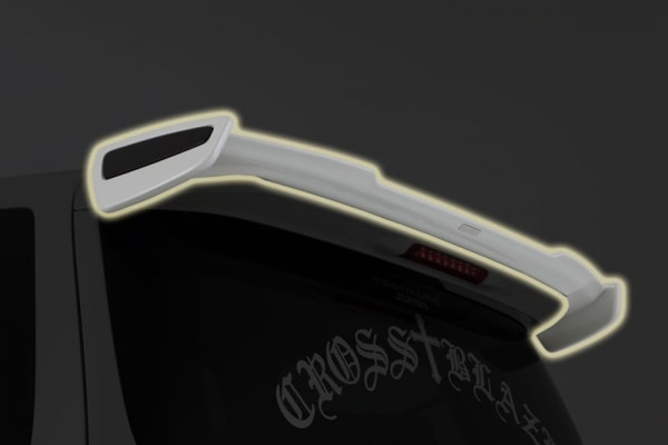 リアウイング　20 VELLFIRE Z-grade 前期/後期　20 ALPHARD S/SR-grade 後期　*FRP