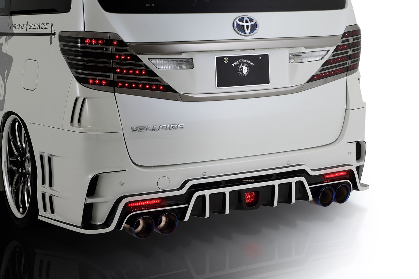 リアバンパー 20 VELLFIRE Z-grade 前期 *FRP