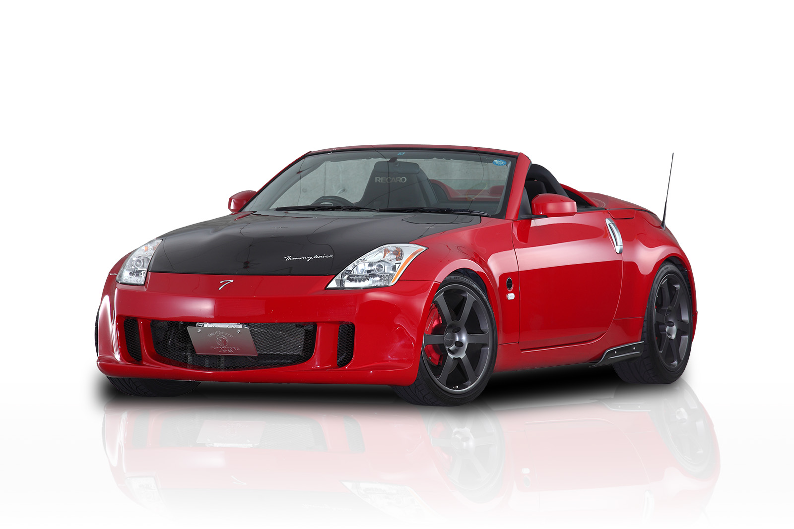 フロントバンパースポイラー*LEDランプ なし　FAIRLADY Z Z33　*FRP