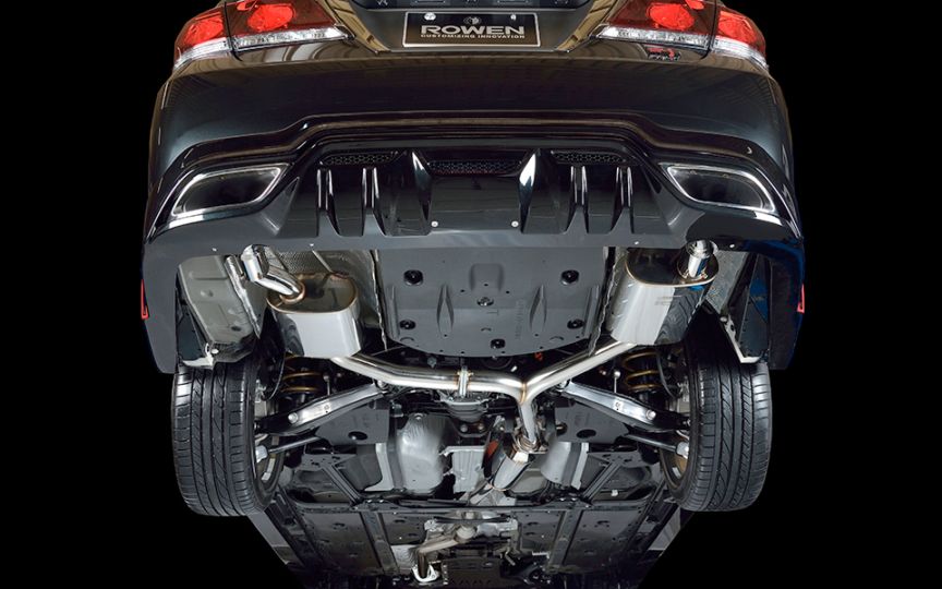 PREMIUM01S リアマフラー *2.5L 210 CROWN ATHLETE 前期/後期