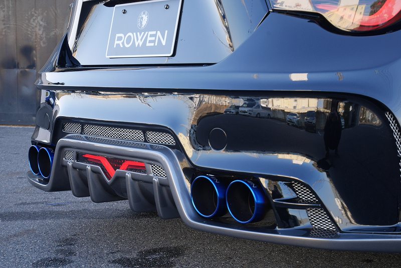 PREMIUM01S 両側4本出し*チタンテール *Rowenバンパー専用 *86 後期 *BRZ 後期