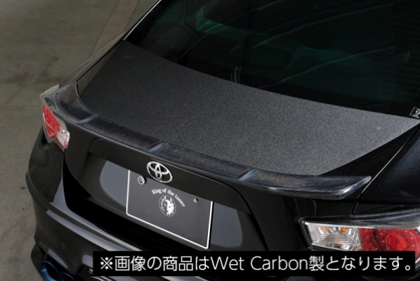 トランクスポイラー *86 後期　*Carbon