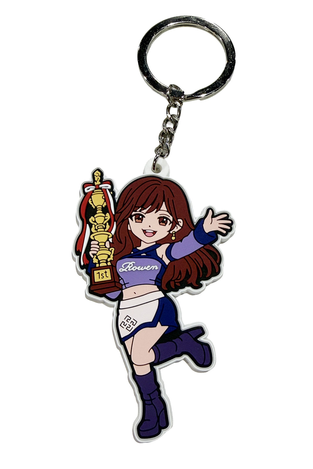Rowen×ぼーろちゃん　ラバーキーリングMini