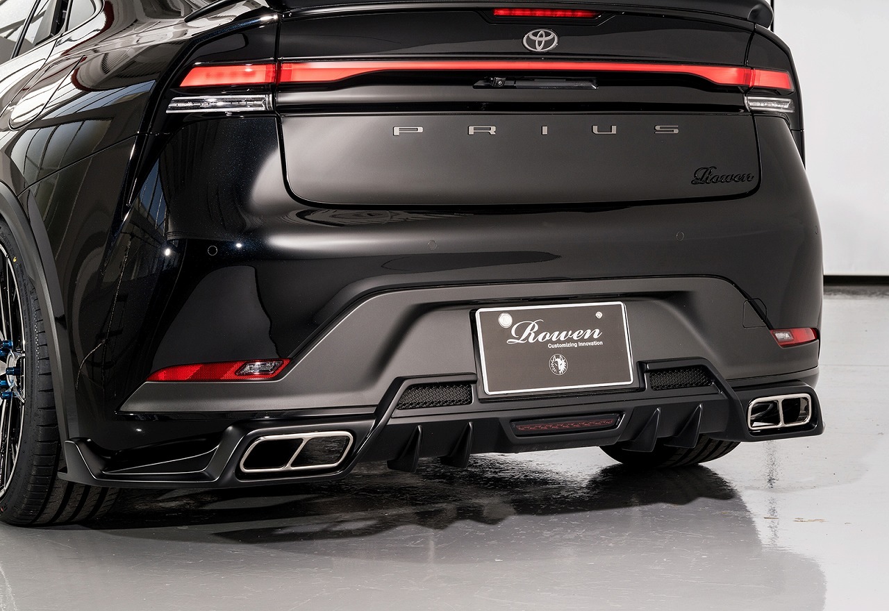 リアアンダースポイラー*マフラーTips付属 60 PRIUS *FRP 