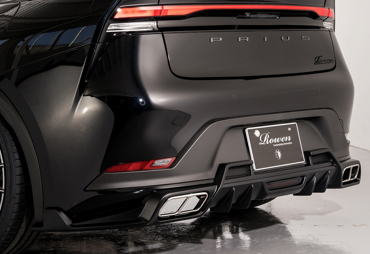 リアアンダースポイラー*マフラーTips付属 60 PRIUS *FRP 