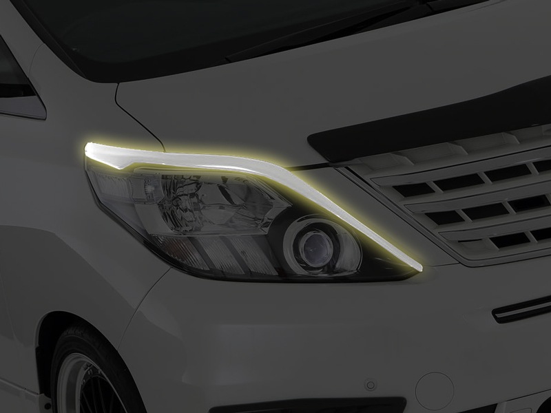 アイラインガーニッシュ *20 ALPHARD S/SR-grade 後期 *FRP	