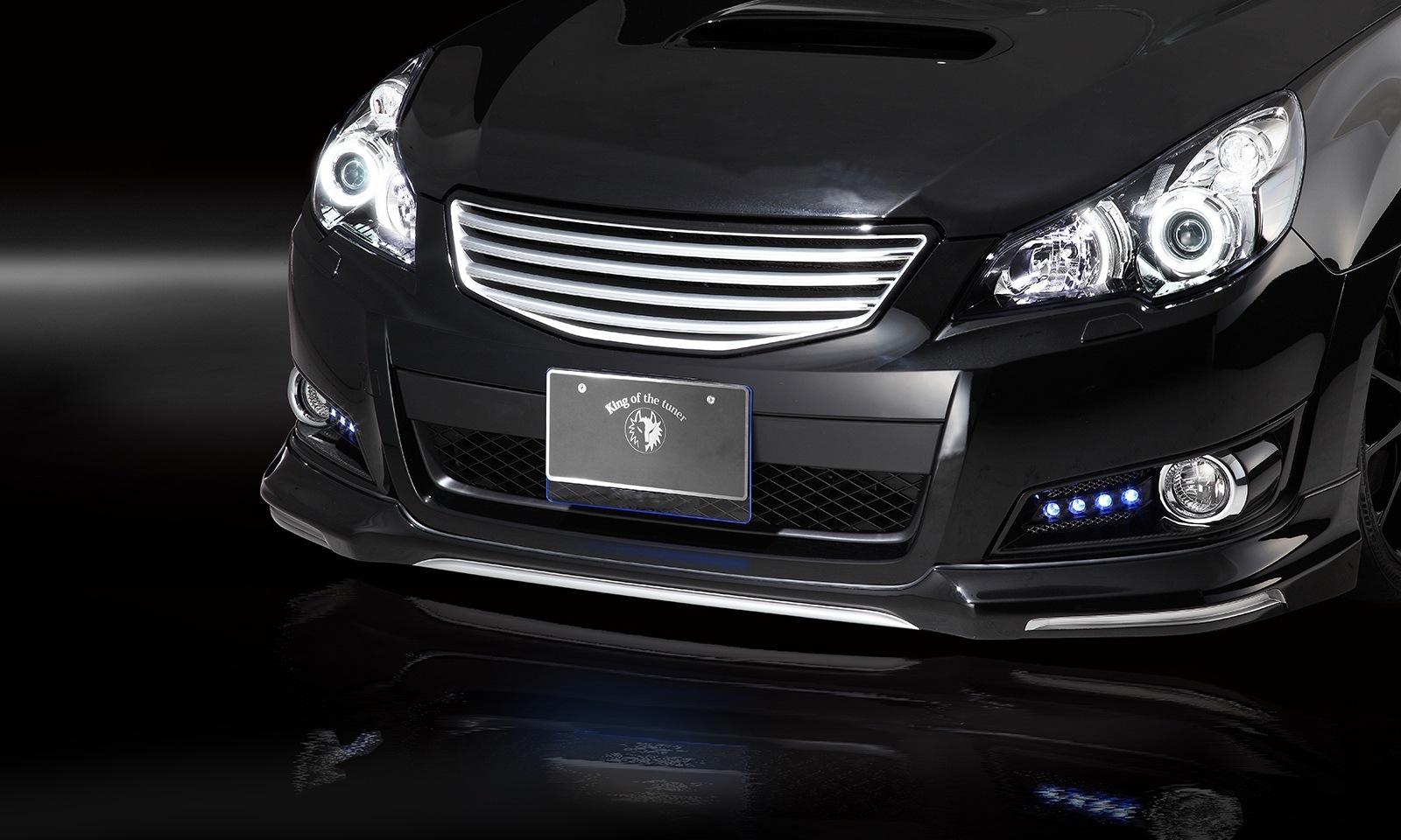 フロントグリル Face.1　LEGACY B4 / B4 RR(A-C型) BM9　*FRP