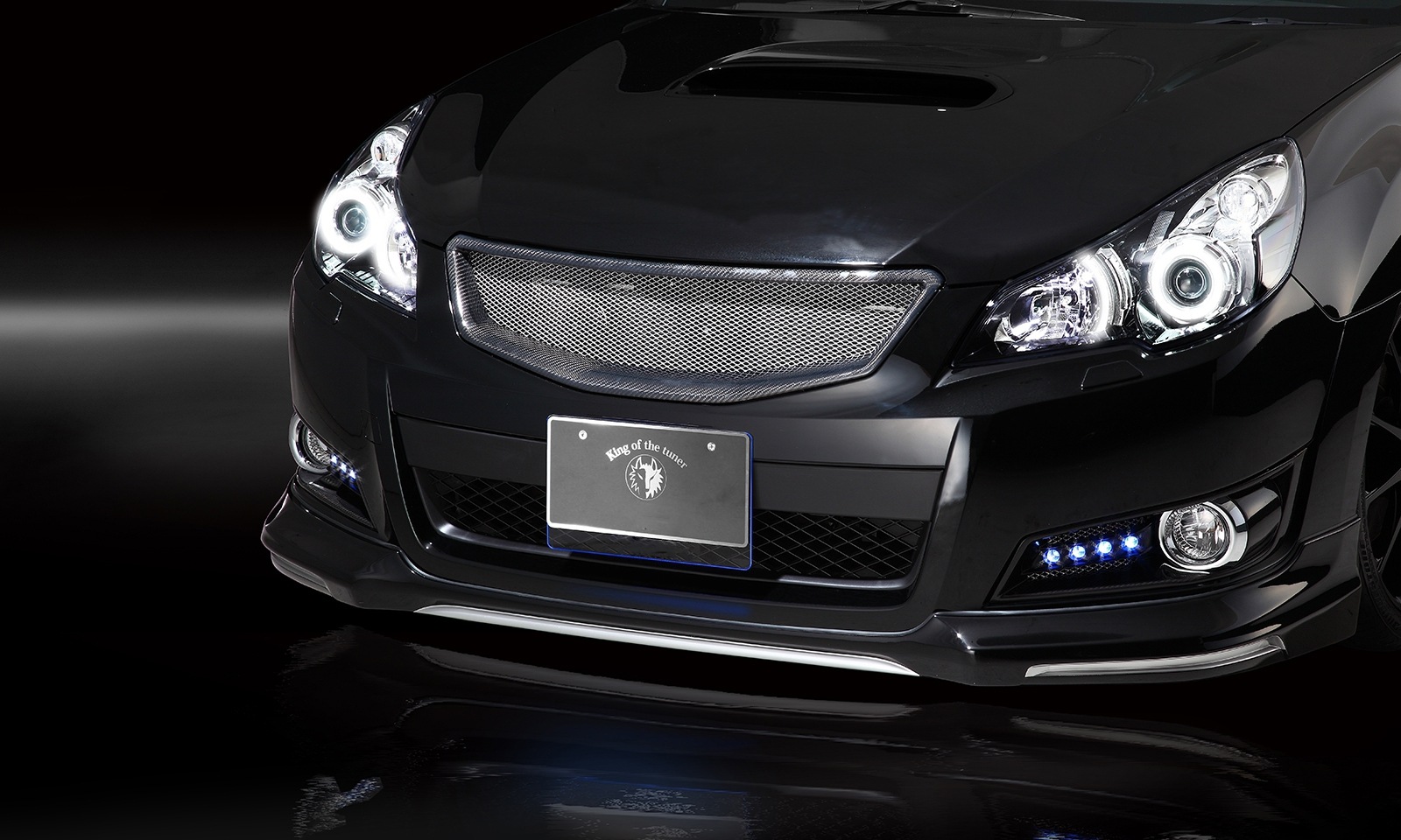 フロントグリル Face.2　LEGACY B4 / B4 RR (A-C型) BM9　*FRP